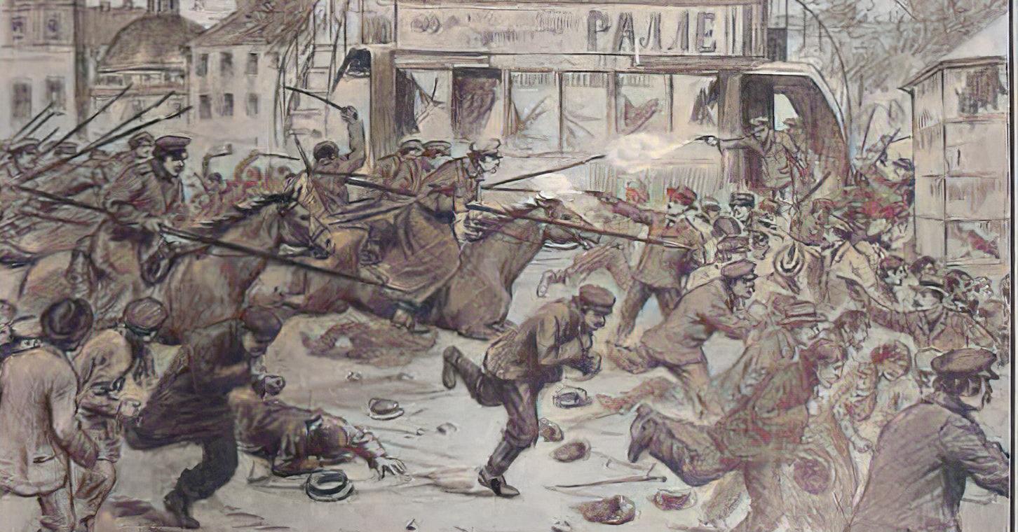 Революция 1 11. Серов разгон демонстрации казаками в 1905 году. Казаки разгоняют демонстрацию 1905. Казаки разгон демонстрации 1905.